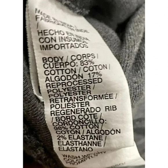 Men's Van Heusen Slim Fit Soft Touch Gray Jogger Sweatpants Size XL - Picture 5 of 6